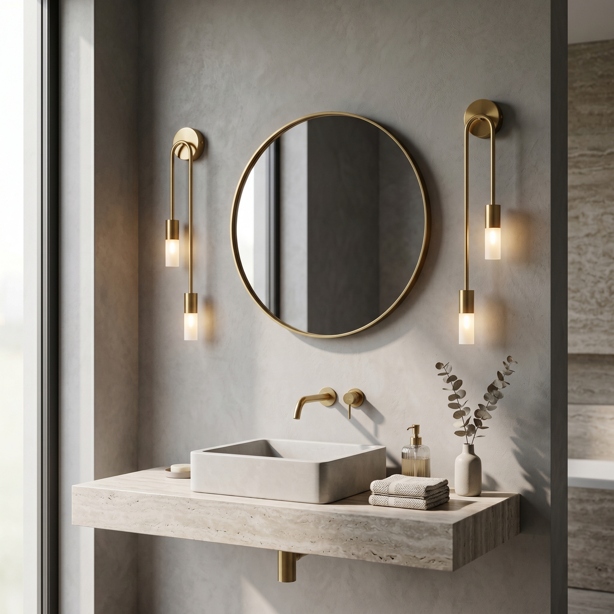 
Spilla Curved Wall Sconce