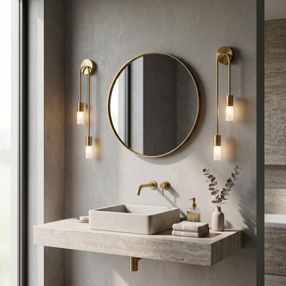 Spilla Curved Wall Sconce