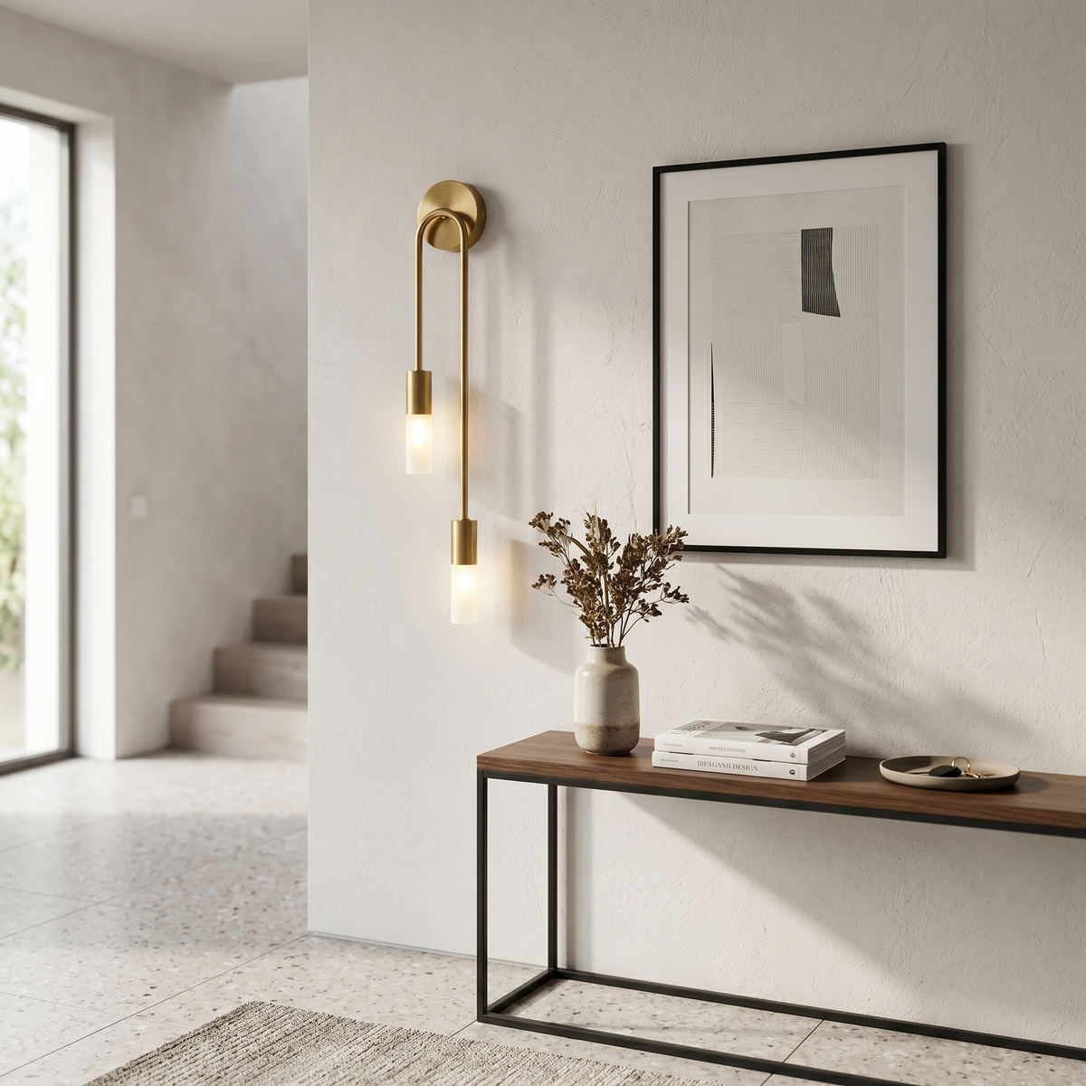 
Spilla Curved Wall Sconce