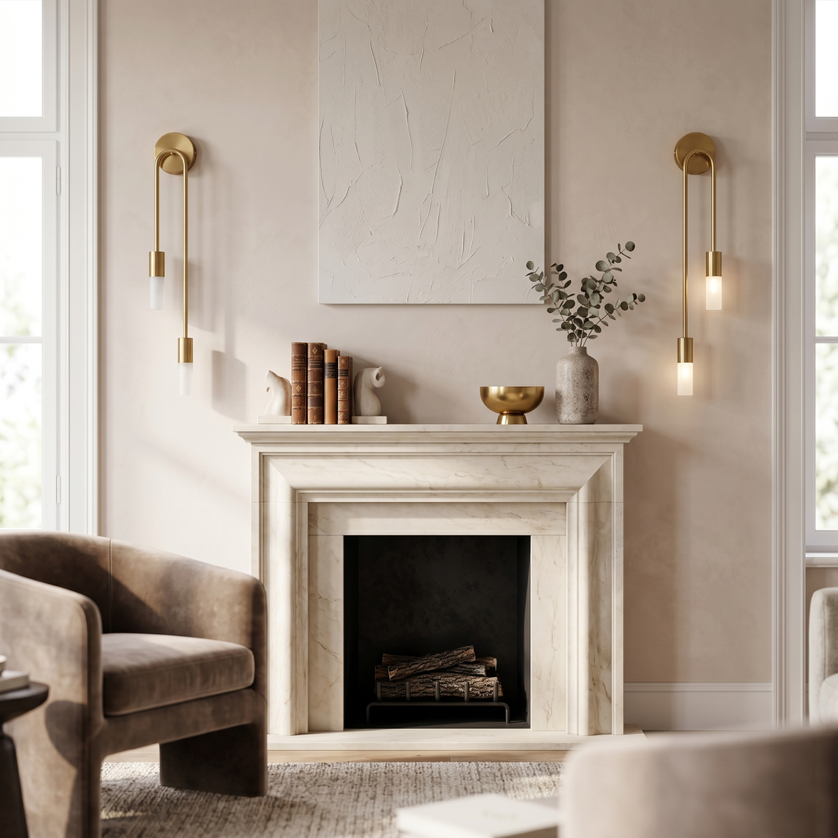 
Spilla Curved Wall Sconce