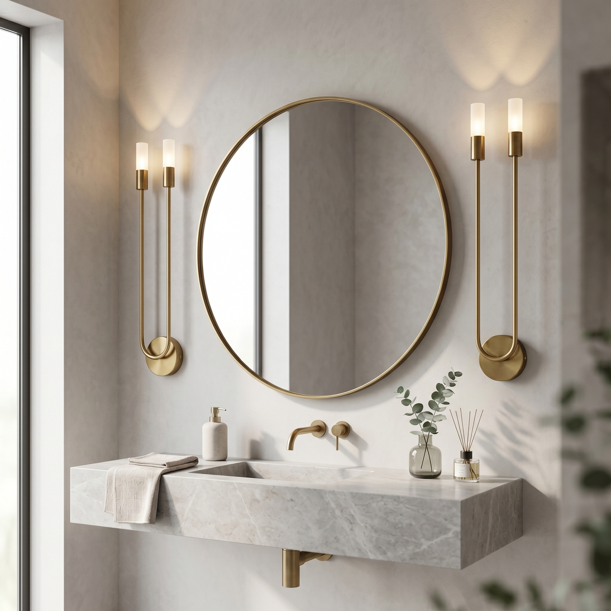 
Spilla Curved Wall Sconce