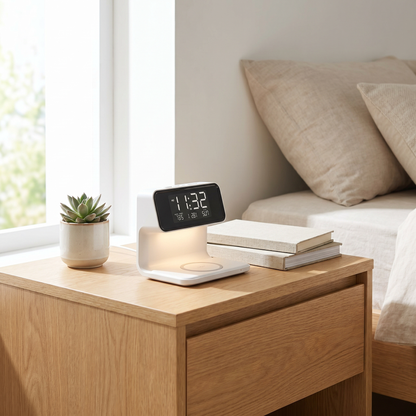 Aurora 3-in-1 Bedside Lamp