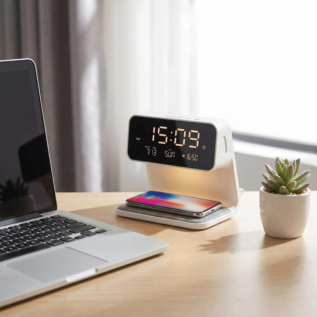
Aurora 3-in-1 Bedside Lamp