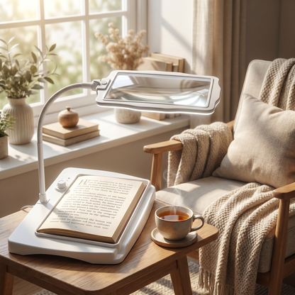 Nitida LED Magnifying Desk Lamp