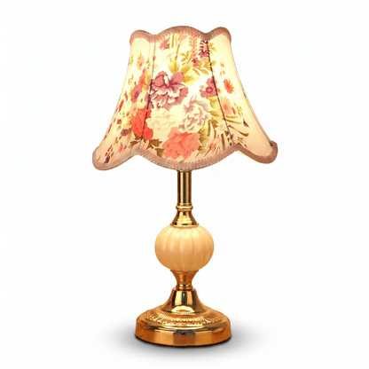 Fioretta Vintage Floral Table Lamp