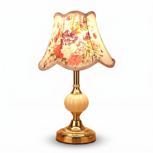 
Fioretta Vintage Floral Table Lamp