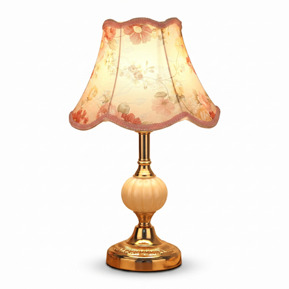Fioretta Vintage Floral Table Lamp