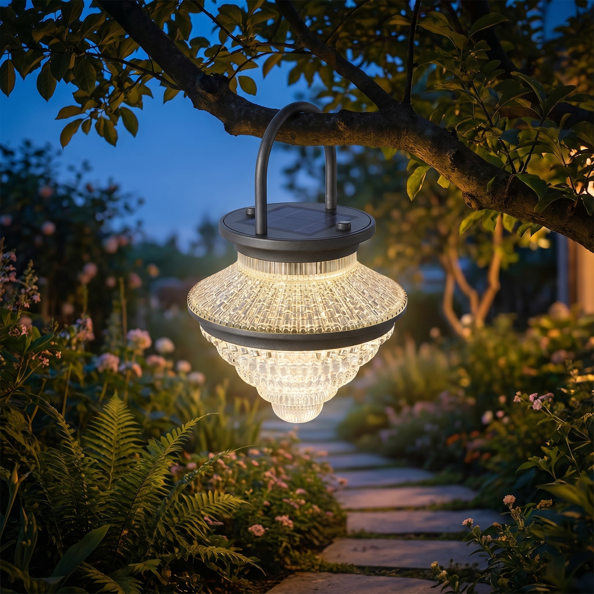 
Bagliore Notturno Portable Solar Lantern