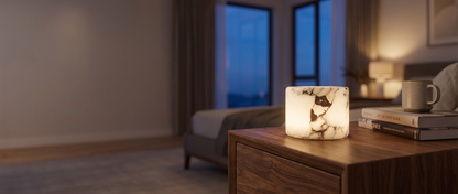 Pietra Lunare Marble Touch Lamp