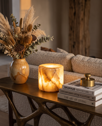 Pietra Lunare Marble Touch Lamp