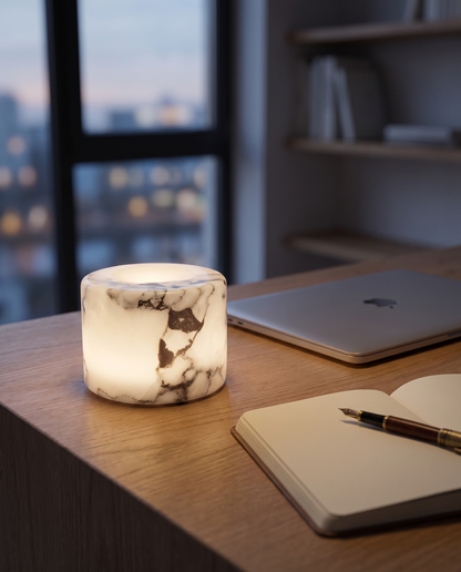 Pietra Lunare Marble Touch Lamp